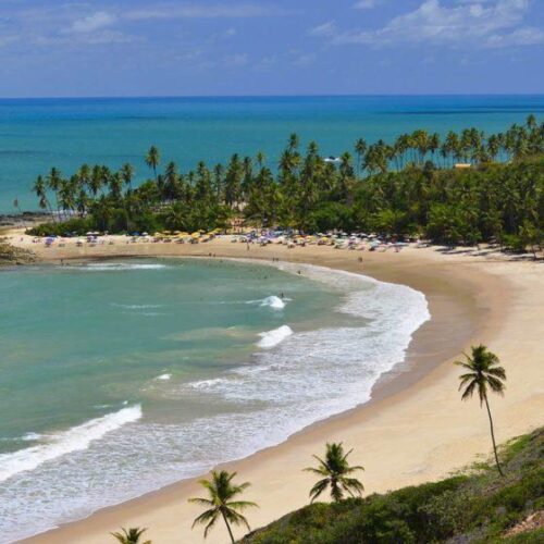 Praia de Coqueirinho na Paraíba