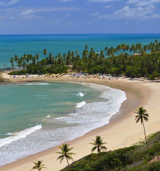 Praia de Coqueirinho na Paraíba