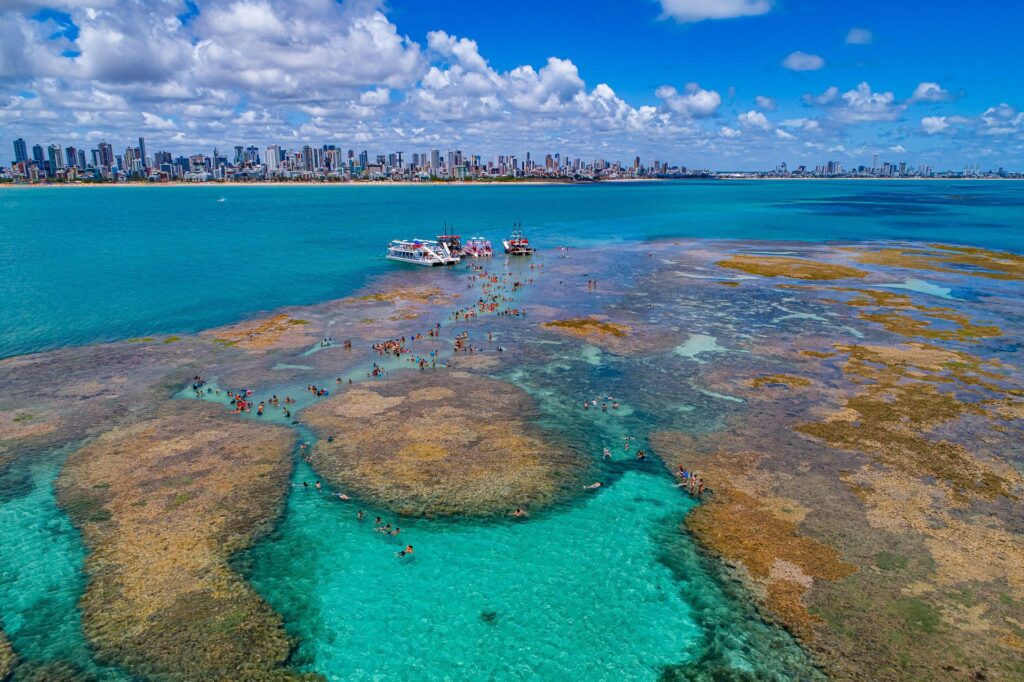 Piscinas naturais de Picãozinho em João Pessoa