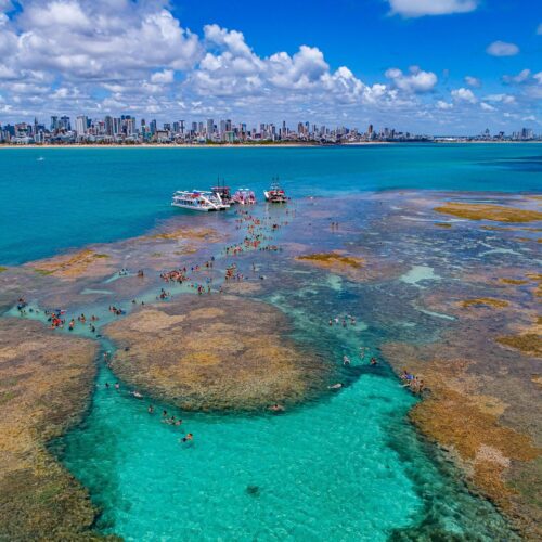 Piscinas naturais de Picãozinho em João Pessoa